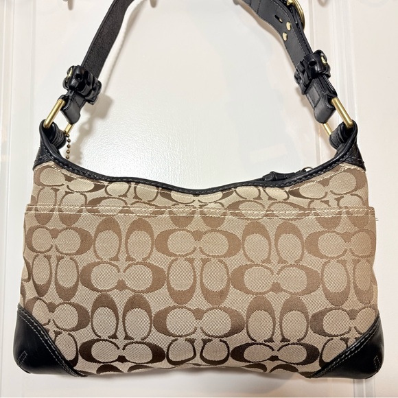 Coach Large Signature Carly Shoulder Bag - Style 11431 - Picture 10 of 15